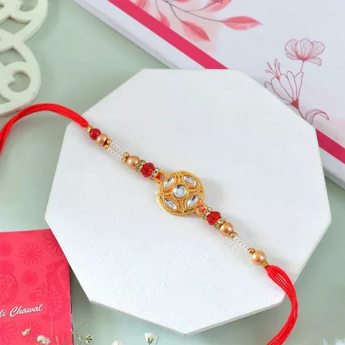 Classic Round Rakhi Gift Combo