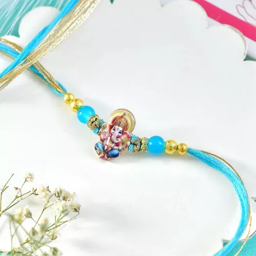 Ganesha-Inspired Rakhi Gift Set