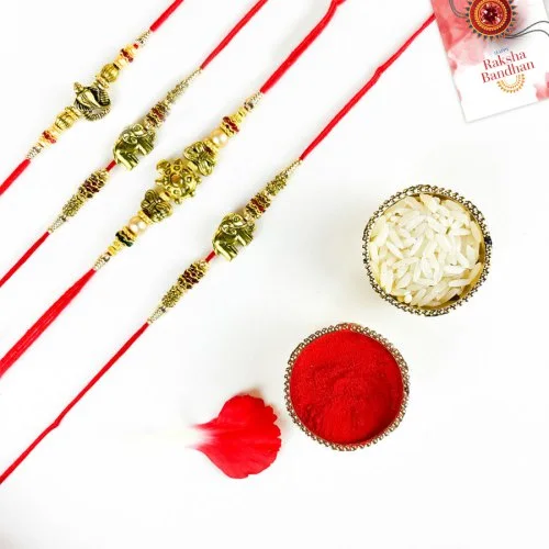 Premium Designer Rakhi Gift Set