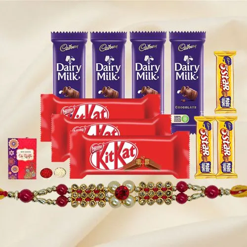 Cadbury Celebration Pack with Rakhi Assorted Chocolates
