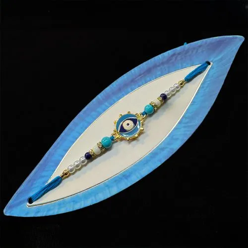 Enchanting Stone Work Rakhi Set