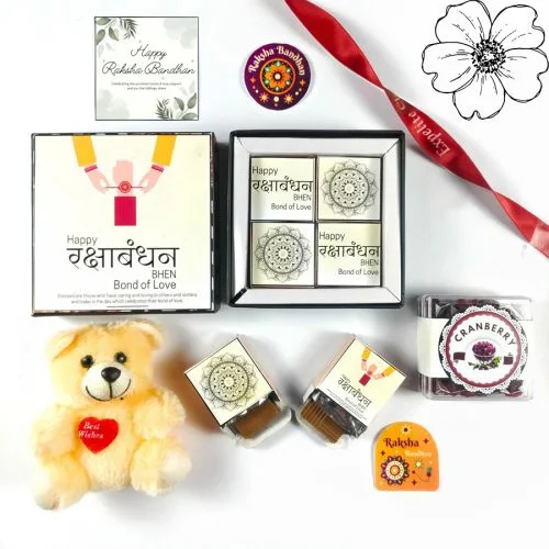 Heartfelt Rakhi and Treats for Your Sister