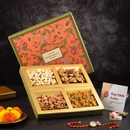 Royal Rakhi  N  Dryfruit Sweets Combo