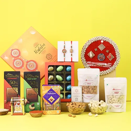 Spiritual Rakhi Premium Delight Pack