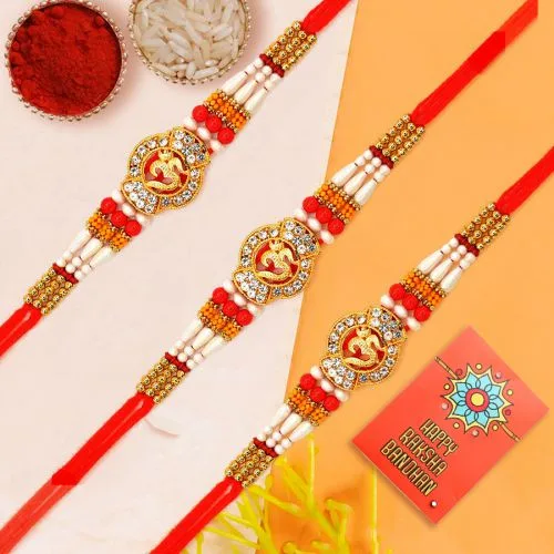 Divine OM Rakhi Collection