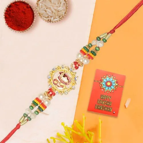 Radiant Ek Onkar Rakhi Gift Radiant Ek Onkar Rakhi Gift