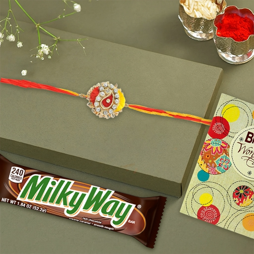 Milky Way Paired with Beautiful Rakhi