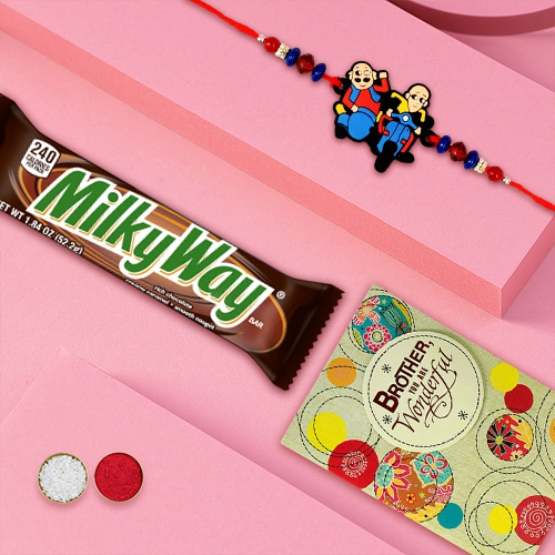 Cartoon Fun & Milky Way Chocolate Cartoon Fun & Milky Way Chocolate